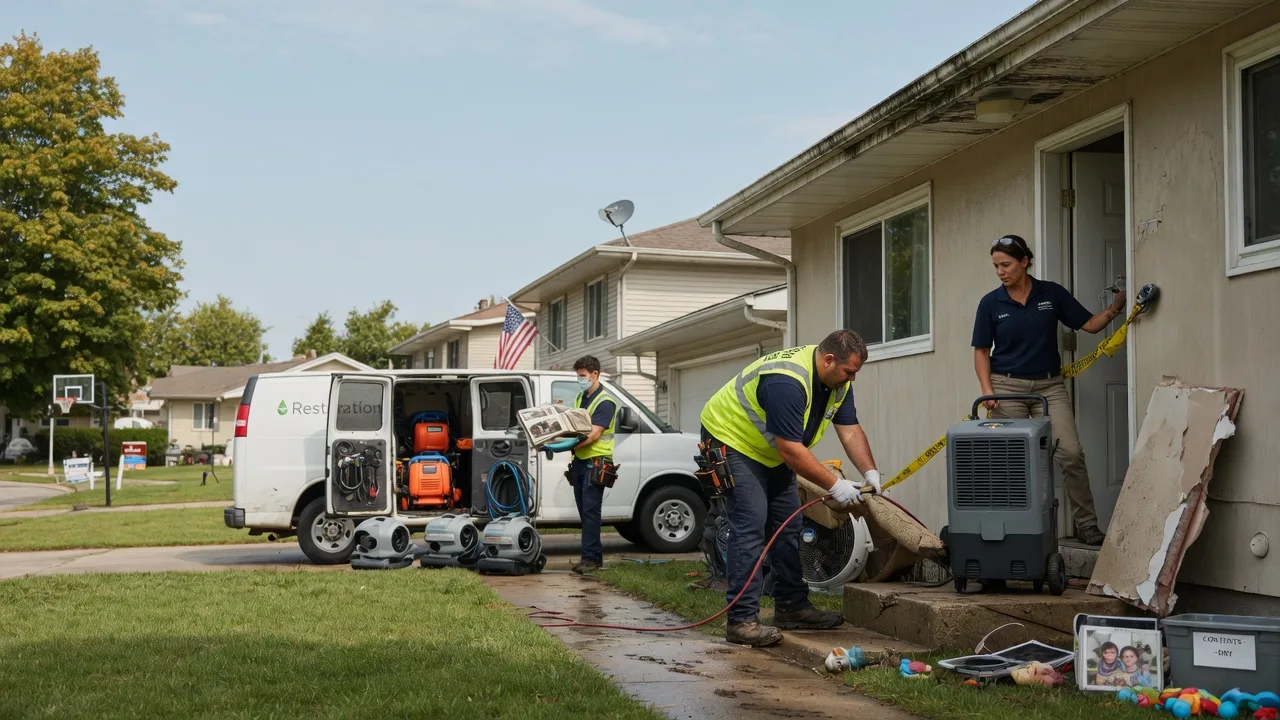 Water Damage Restoration in Bellaire, OH near me